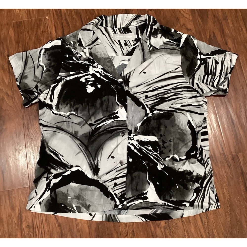 VTG Jams World Men's Black/White  Kata Katarina Shirt - Sz L New
